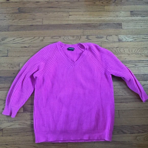 TOM FORD cashmere Vibrant Pink Women's Sweater